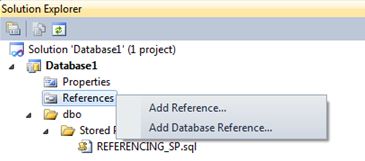 SSDT Project Reference
