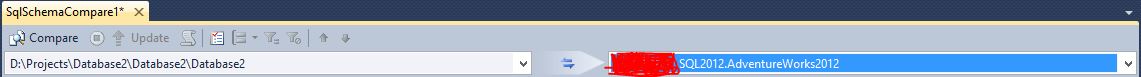 Source And Target In SSDT Schema Compare