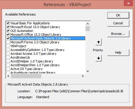 Excel VBA Add Reference