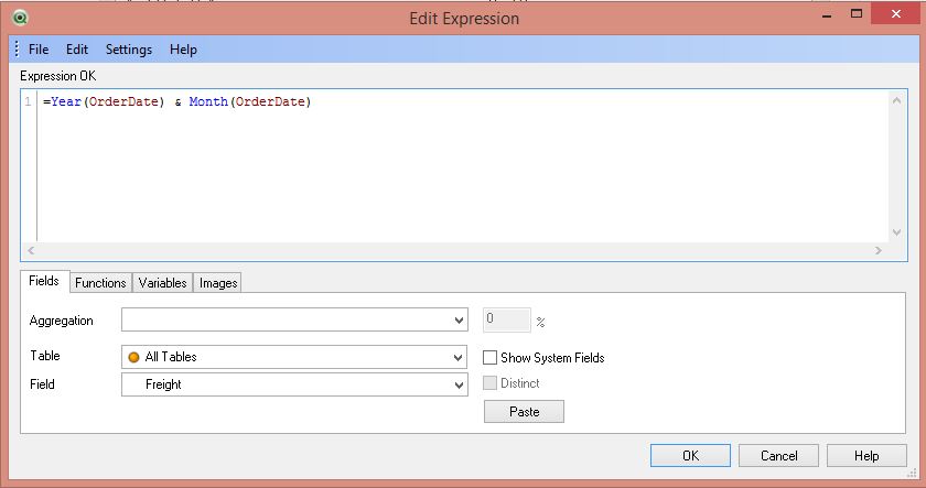 QlikView New Sheet Object Add Calculated Dimension