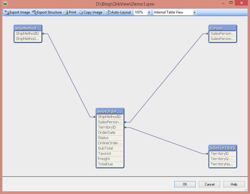 QlikView Table Viewer