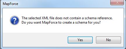 Mapforce Create Schema