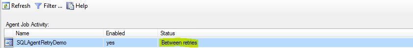 SQL Agent Between Retries