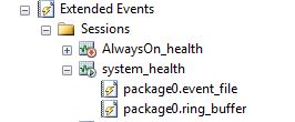 System Health Event File And Ring Buffer