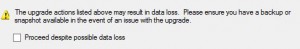 SSDT Import DacPac Data Loss Warning