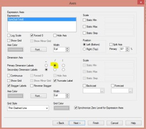 QlikView New Sheet Object Axes