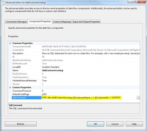 OLE DB Command SQL Command
