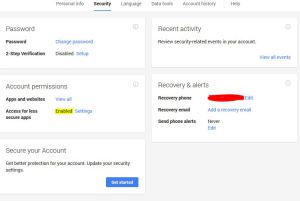 Gmail Security Access For Less Secure Apps Enabled