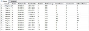 Earned Premium Demo Risk Exposure Policy4