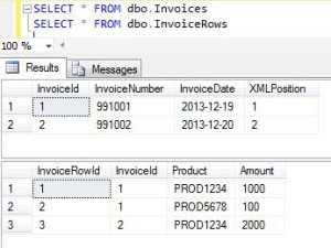 Invoices Database