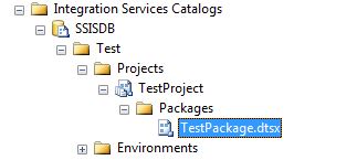 Test Package In SSISDB Catalog
